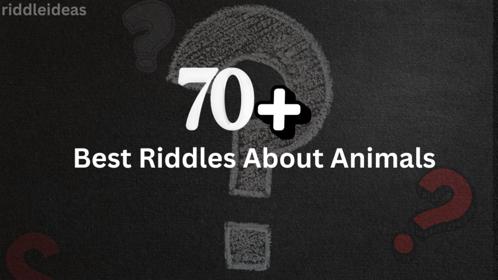 70+ Best Riddles About Animals