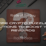 X Empire game screen with 200+ riddle of the day x empire puzzles, showcasing crypto riddles and blockchain challenges for daily rewards.