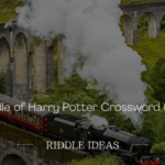 Riddle of Harry Potter Crossword Clue