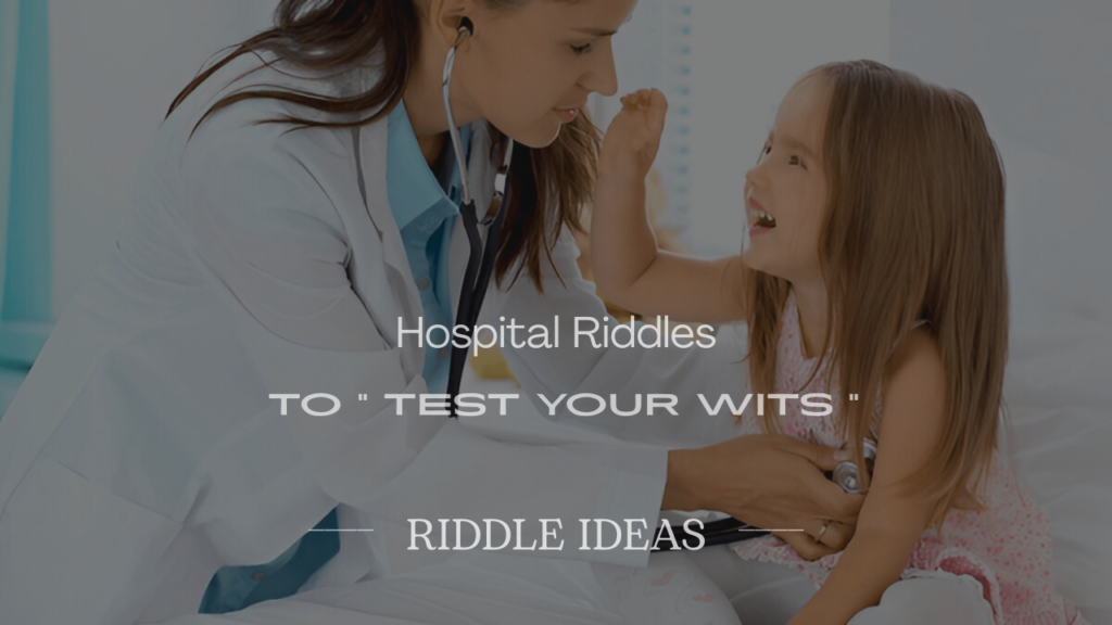 Stethoscope with 200+ hospital riddles, glowing with funny hospital riddles spark.