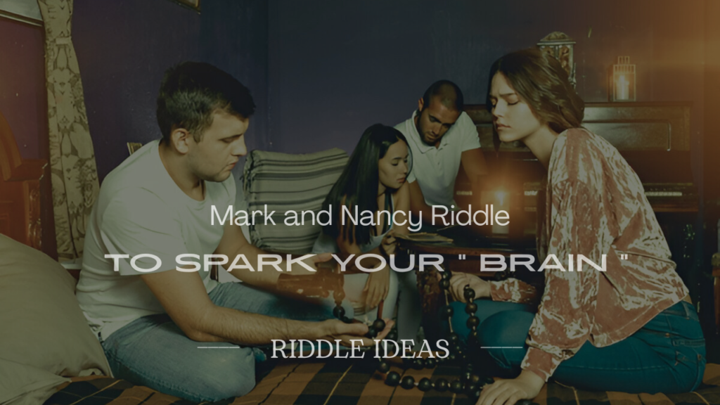 Puzzle piece with 200+ Mark and Nancy riddle, bursting with Mark and Nancy riddles spark.