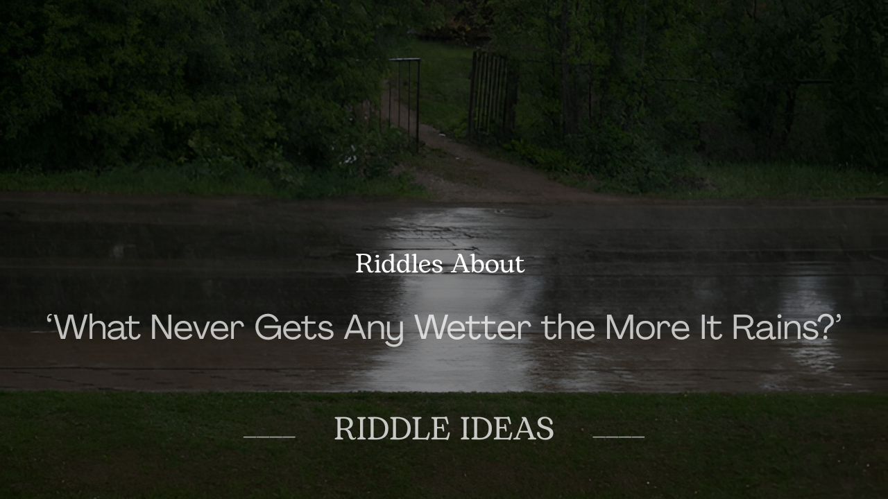 Hardest Riddles in the World with Answers