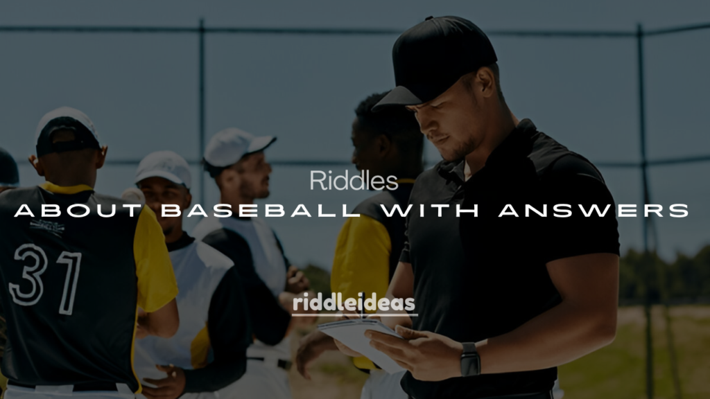 250+ Baseball Riddles with Answers (Fun, Tricky & Kid-Friendly)